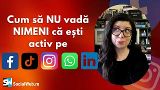 How to prevent anyone from seeing that you are active on Facebook, Messenger, TikTok, Instagram, ...