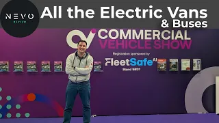 All the Electric Vans (and Buses) at the Commercial Vehicle (CV) Show 2026