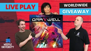 Gravwell (2nd Edition) -  LIVE Playthrough & Worldwide Giveaway