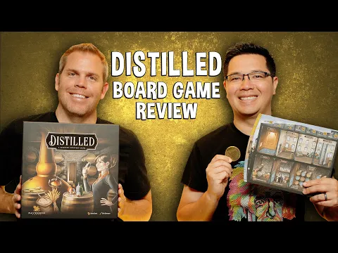 Review of Distilled - Spirits and Liquor Crafting Board Game
