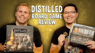 Review of Distilled - Spirits and Liquor Crafting Board Game