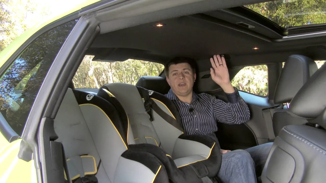 2015 Dodge Challenger Child Seat Review In 4K