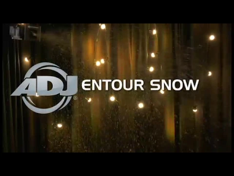 Product video thumbnail for ADJ American DJ Entour Snow Professional Grade Snow Machine