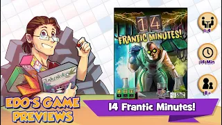 Edo's 14 Frantic Minutes Review (KS Preview)