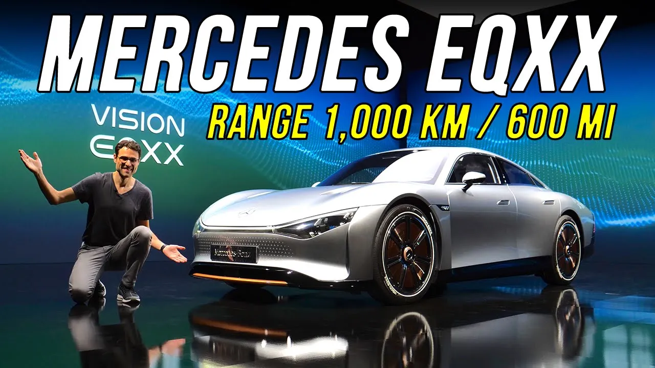 The next Mercedes EV with 1000 km 600 miles range! Mercedes EQXX REVEAL