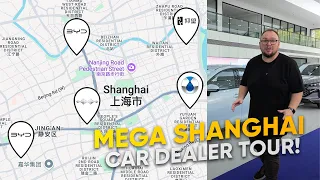 I visited all five BYD dealerships types - Ocean, Dynasty, FangChengBao, Densa and Yangwang!