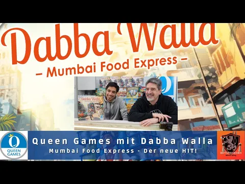 Dabba Walla - Der neue Hit von Queen Games! Komplette Erklärung mit Robin Gupta von Queen Games