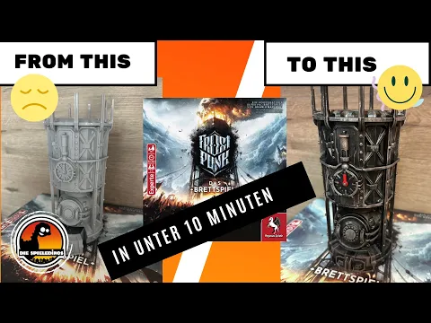 Malzeit: Frostpunk Turm in unter 10 Minuten bemalt - How to Paint Frostpunk