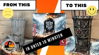 Malzeit: Frostpunk Turm in unter 10 Minuten bemalt - How to Paint Frostpunk