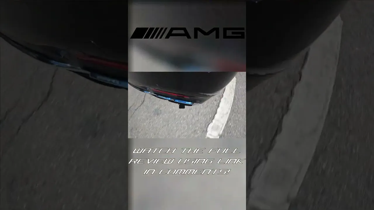 Mercedes AMG S63 Exhaust! #shorts