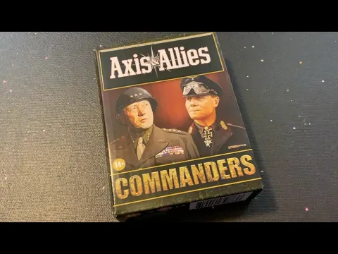 TDG: Axis & Allies: Commanders unboxing