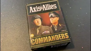 TDG: Axis & Allies: Commanders unboxing