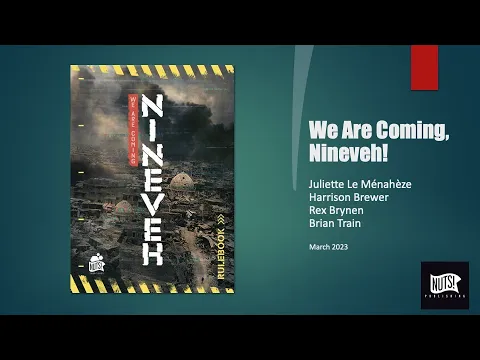 We Are Coming, Nineveh! (Nuts Publishing)