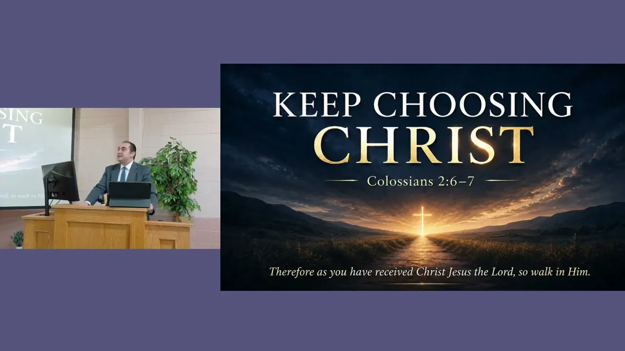Keep Choosing Christ
