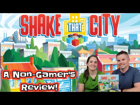 Shake That City - A Non-Gamer's Review! @alderac #boardgames