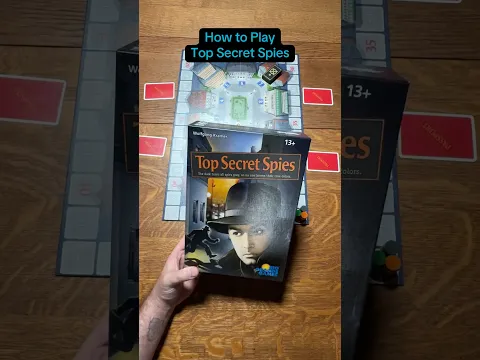 How to play Top Secret Spies by @riograndegames