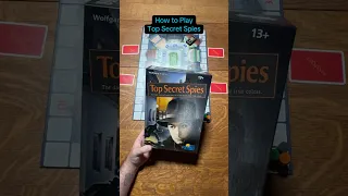 How to play Top Secret Spies by @riograndegames