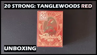 Unboxing Tanglewoods Red 20 Strong board game