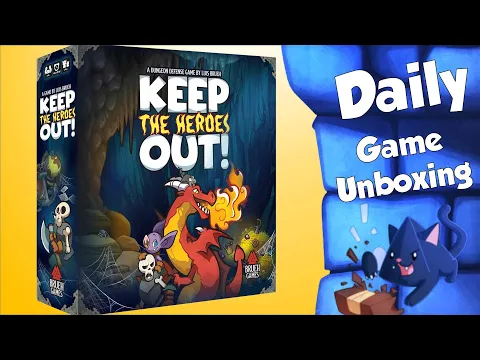 Keep The Heroes Out! - Daily Game Unboxing