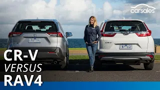 2019 Honda CR-V Vi v Toyota RAV4 GX Comparison Test | carsales