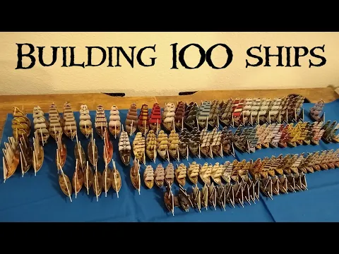 Building 100 ships in 90 minutes | Backup Armada timelapse