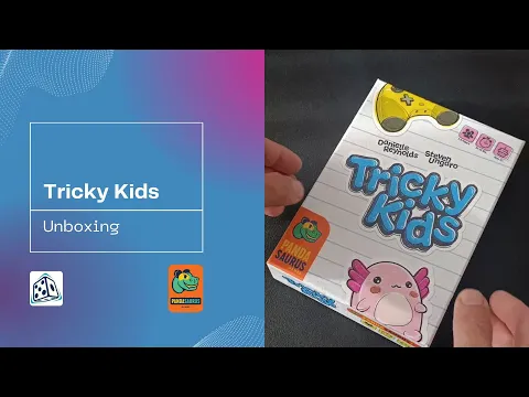 Tricky Kids ~ Unboxing (PandaSaurus Games)
