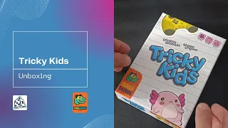 Tricky Kids ~ Unboxing (PandaSaurus Games)