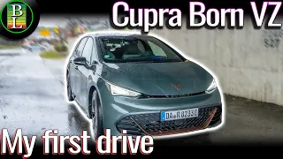 Getting to know the Cupra Born VZ (79kWh) on a rainy cold trip