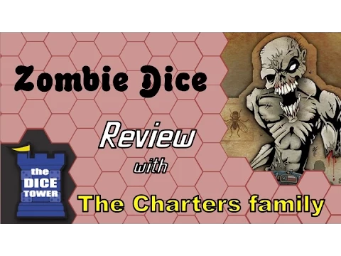 The Charters - Zombie Dice - play through and review
