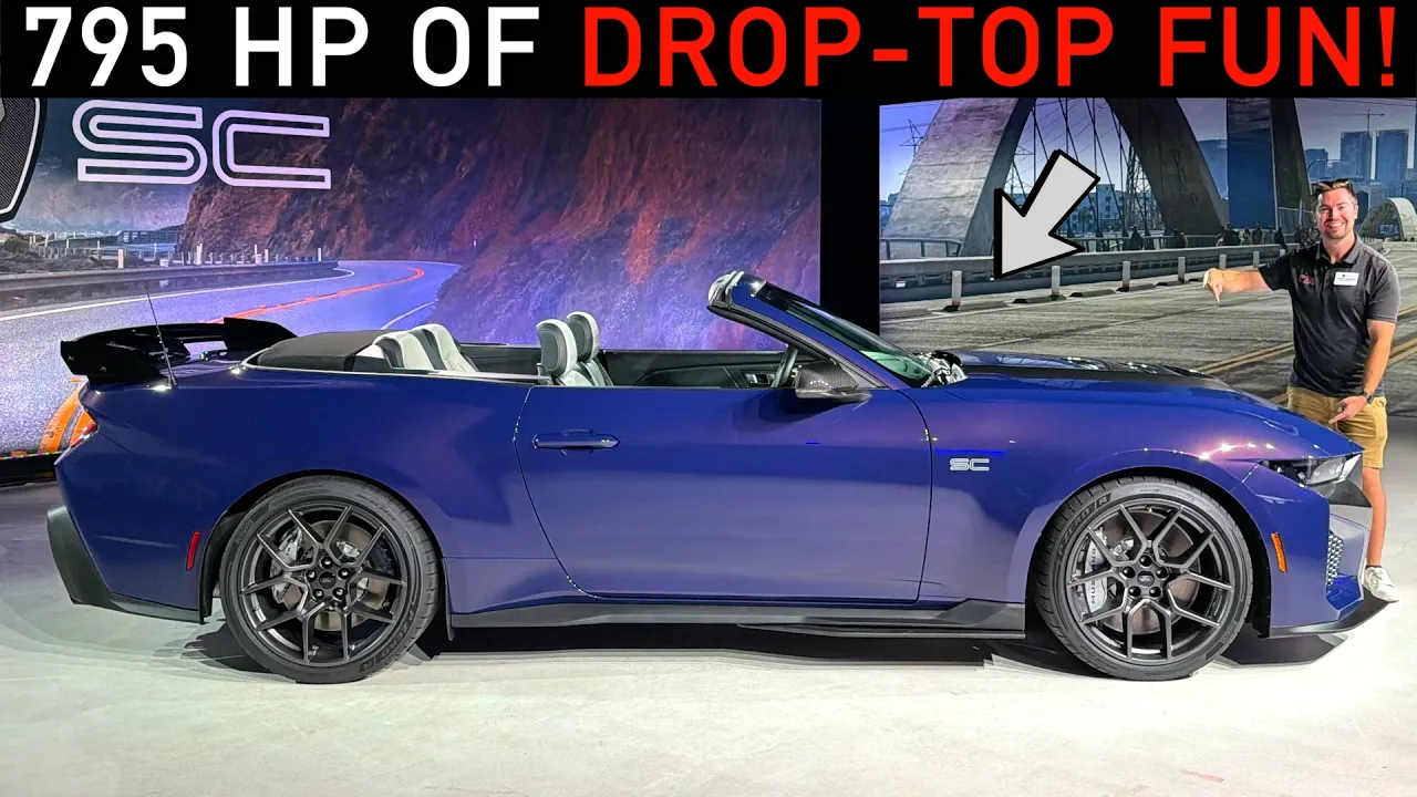 2027 Ford Mustang Dark Horse SC -- Is this 800hp Pony Worth $120,000 (Top-Down Bliss!)