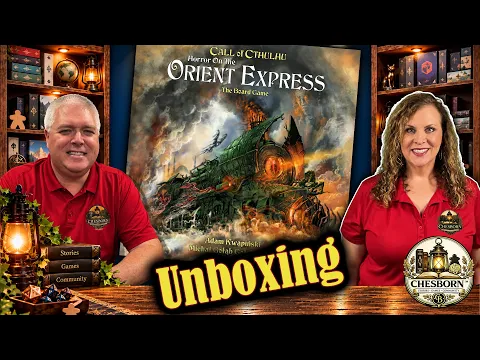 Horror on the Orient Express Unboxing | What Horrors Are Inside This Massive Box?