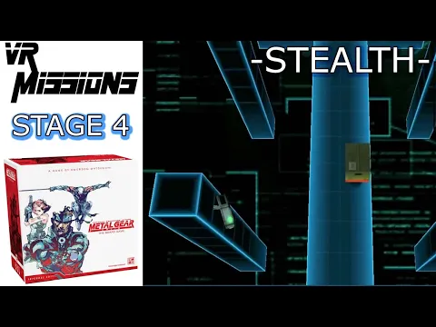 Metal Gear Solid: The Board Game | VR Mission Stage 4 | Stealth