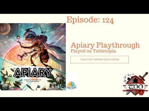 Apiary Playthrough Played on Tabletopia