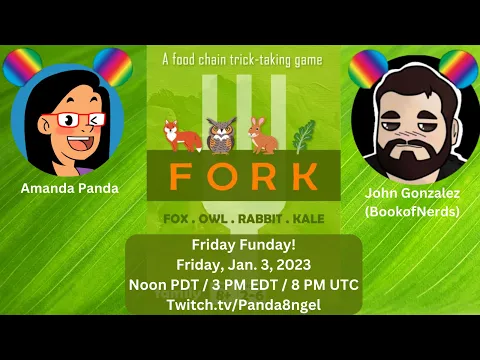 Live Teach & Playthrough of Fork from Sunrise Tornado on Tabletopia 2 player & 4 player (Twitch VOD)