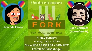 Live Teach & Playthrough of Fork from Sunrise Tornado on Tabletopia 2 player & 4 player (Twitch VOD)