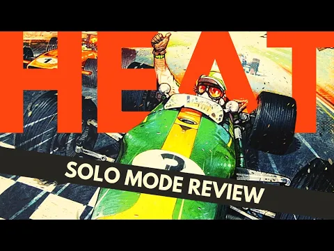 Heat: Pedal to the Metal | Solo Board Game Review