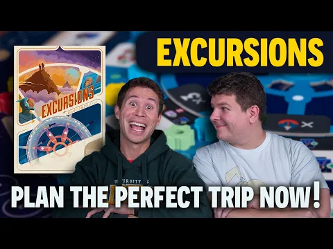 Excursions | Simultaneous Actions in the World of Galactic Cruise | Kickstarter Board Game Preview