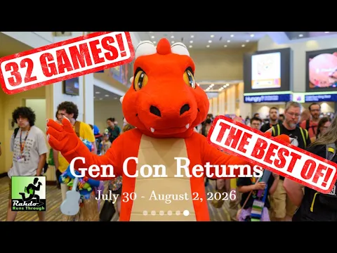 Top 32 Gen Con Games The R&R Show Episode 117