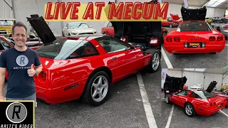 Corvette ZR1 LIVE Raiti's Rides Review AT MECUM KISSIMMEE