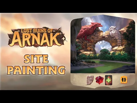 Lost Ruins of Arnak – Site painting by Ondřej Hrdina