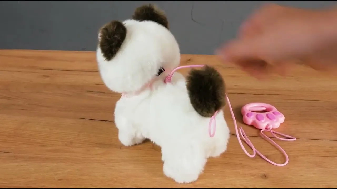 Интерактивный котенок с поводком-пультом и звуковыми эффектами