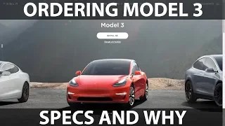 Ordering my Model 3