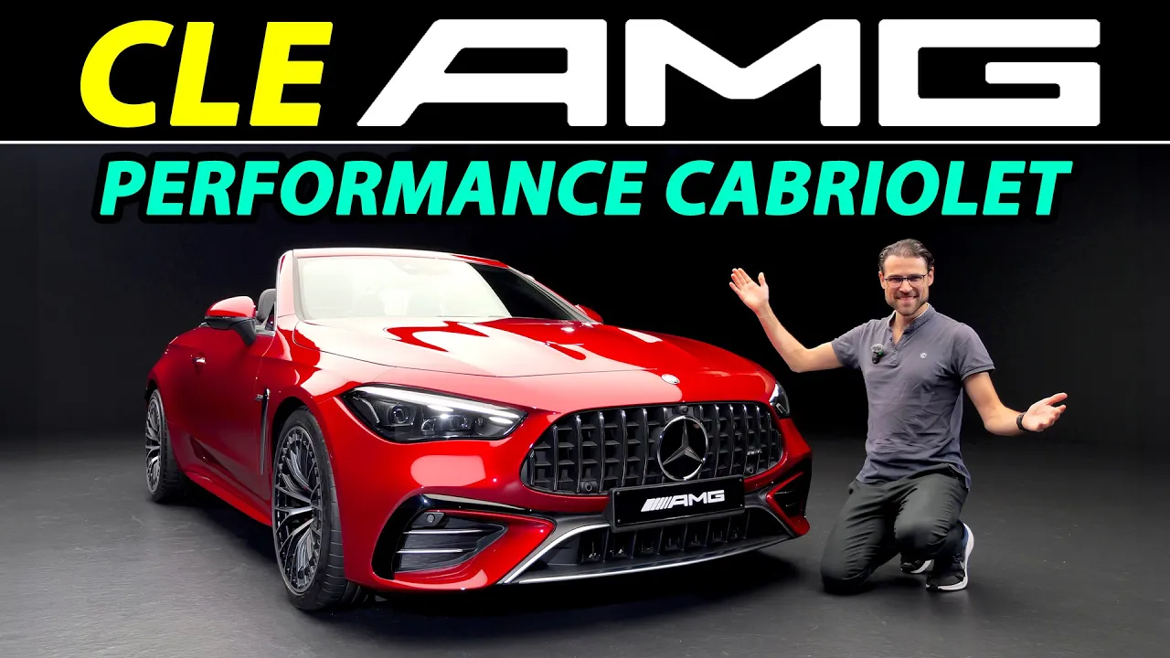 Mercedes-AMG CLE 53 Cabriolet reveal REVIEW