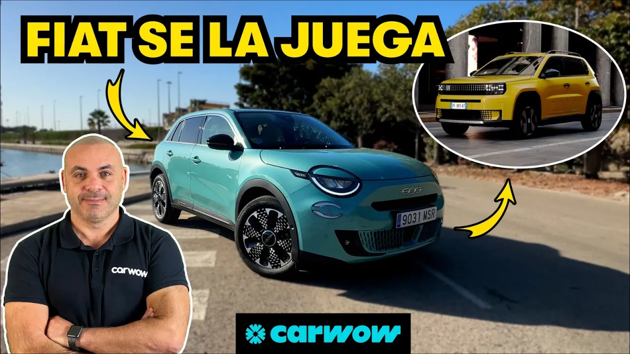 FIAT SE JUEGA EL FUTURO EN EUROPA: VIENEN EL FIAT GRANDE PANDA y el FIAT 600 HÍBRIDO ¿Cómo son?