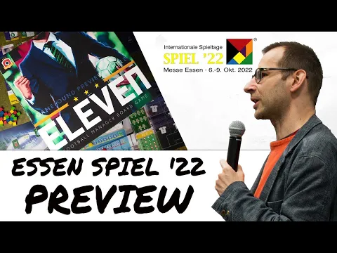 Essen Spiel '22 Preview - Eleven: Football Manager Board Game