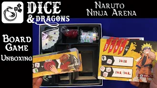 Dice and Dragons - Naruto Ninja Arena Unboxing
