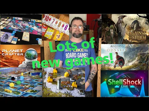 Josh Yaks about a bunch of new board and video games played in April, 2025