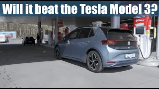 VW ID3 77kWh 615km Range Test (Norwegian High Speed Run)