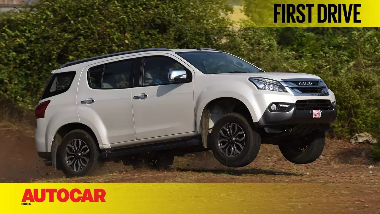 ISUZU MU X | First Drive | Autocar India