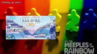 All the Games with Steph: Railroad Tiles: Lakes Expansion - Overview